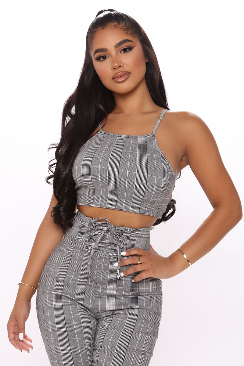 Fashion nova outlet plaid pants