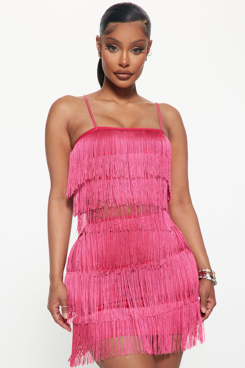 Forever Fringe Skirt Set - Pink  Fashion Nova, Matching Sets