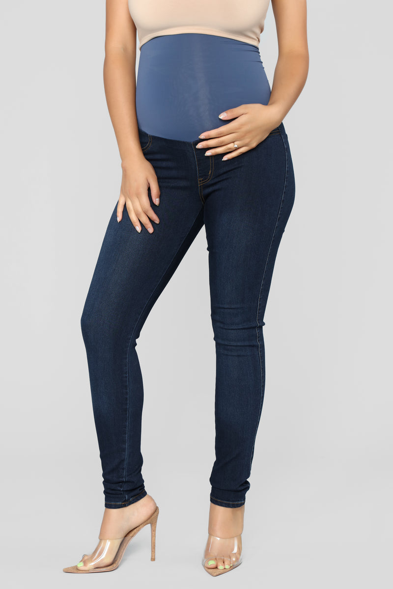 Fashion nova maternity on sale jeans