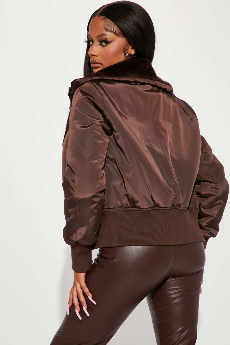 Fashion nova bomber sale jacket