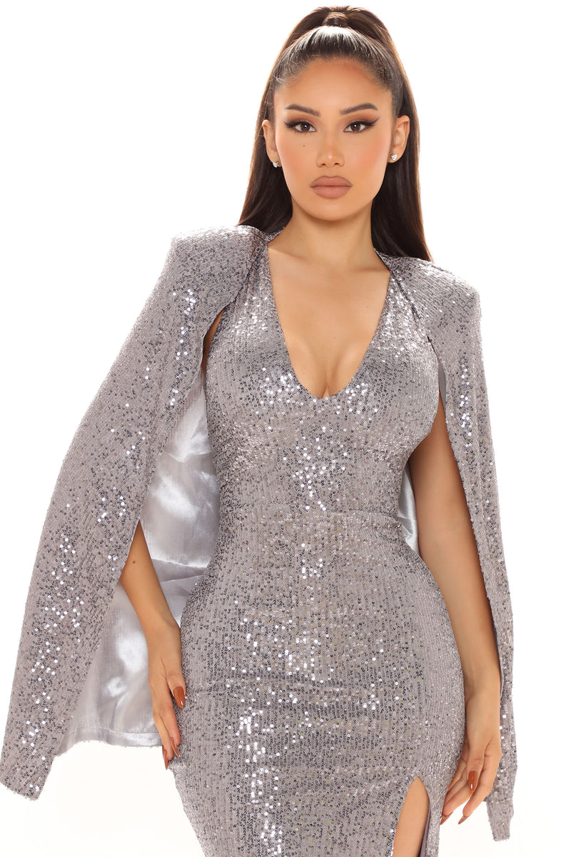 High Class Sequin Maxi Dress