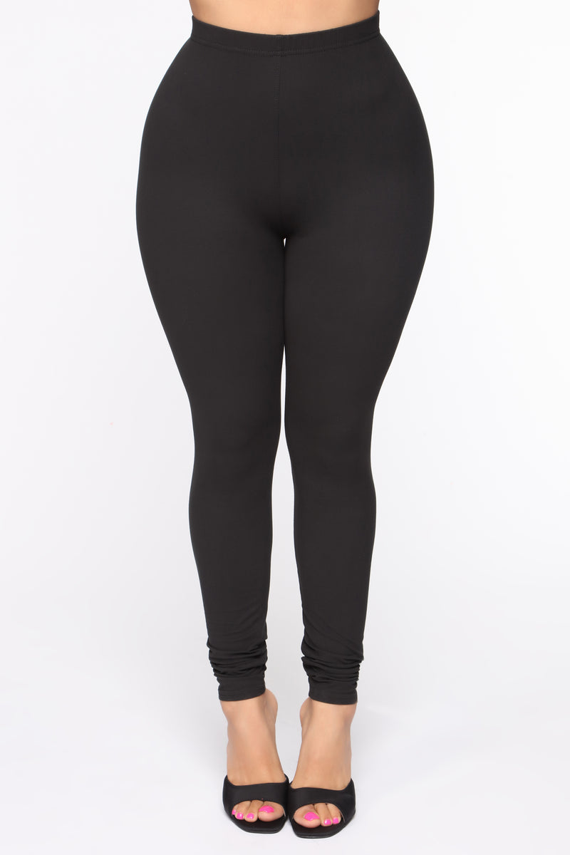 On The Daily Leggings - Black, Fashion Nova, Leggings