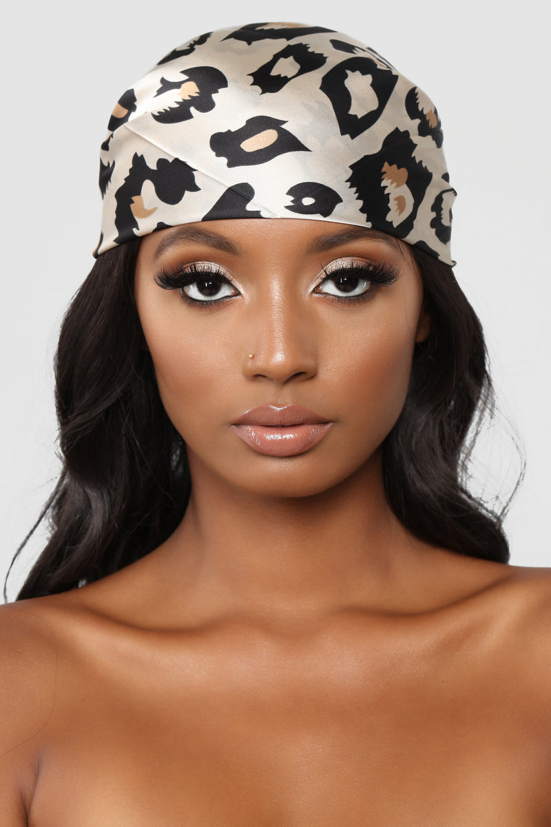 Leopard head sales scarf