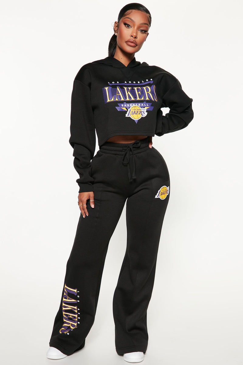 Lakers cropped hoodie outlet