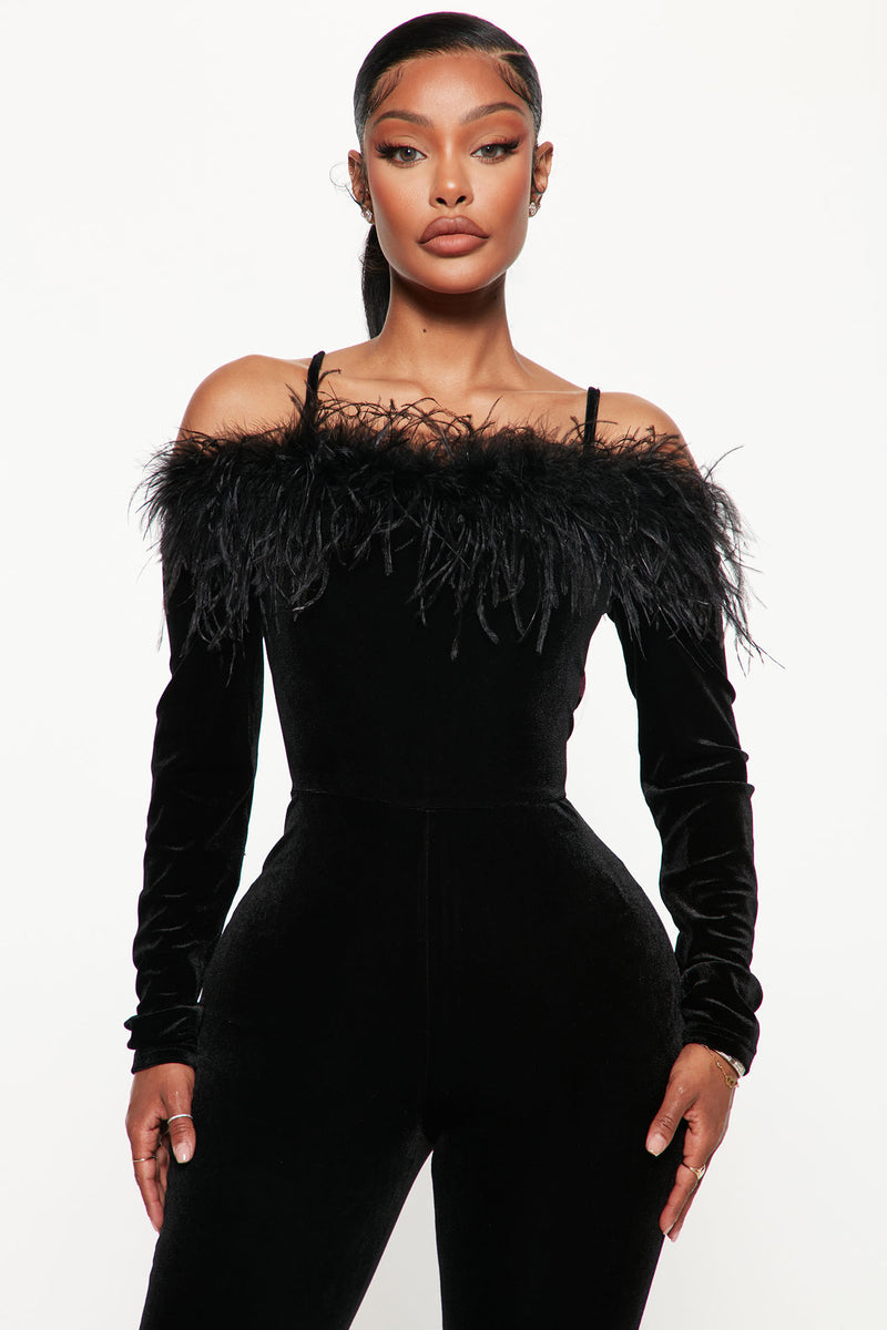 Fashion nova cheap off shoulder jumpsuit