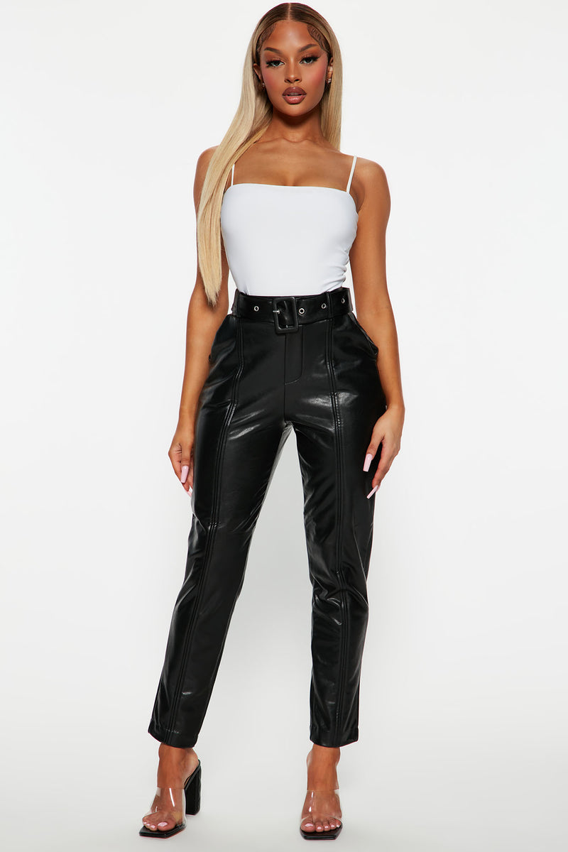 Lisa online pu trousers