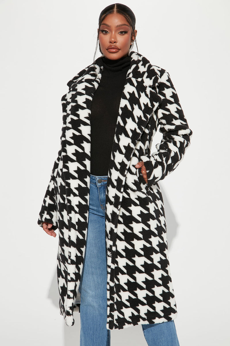 Just My Type Trench Coat Black White Fashion Nova Jackets