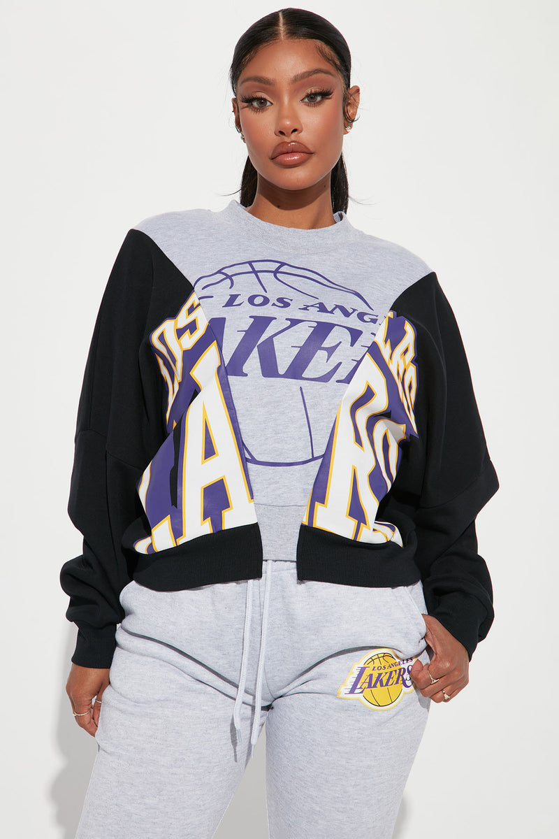 Lakers sweatshirt black sale