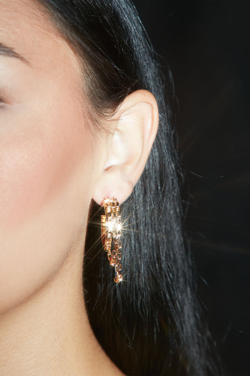 Not Your Ordinary Hoop Earrings Gold Fashion Nova Jewelry