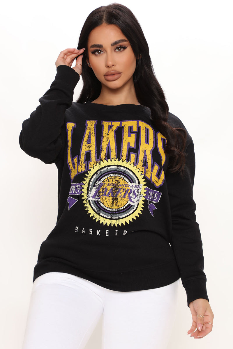 lakers sweatshirt vintage