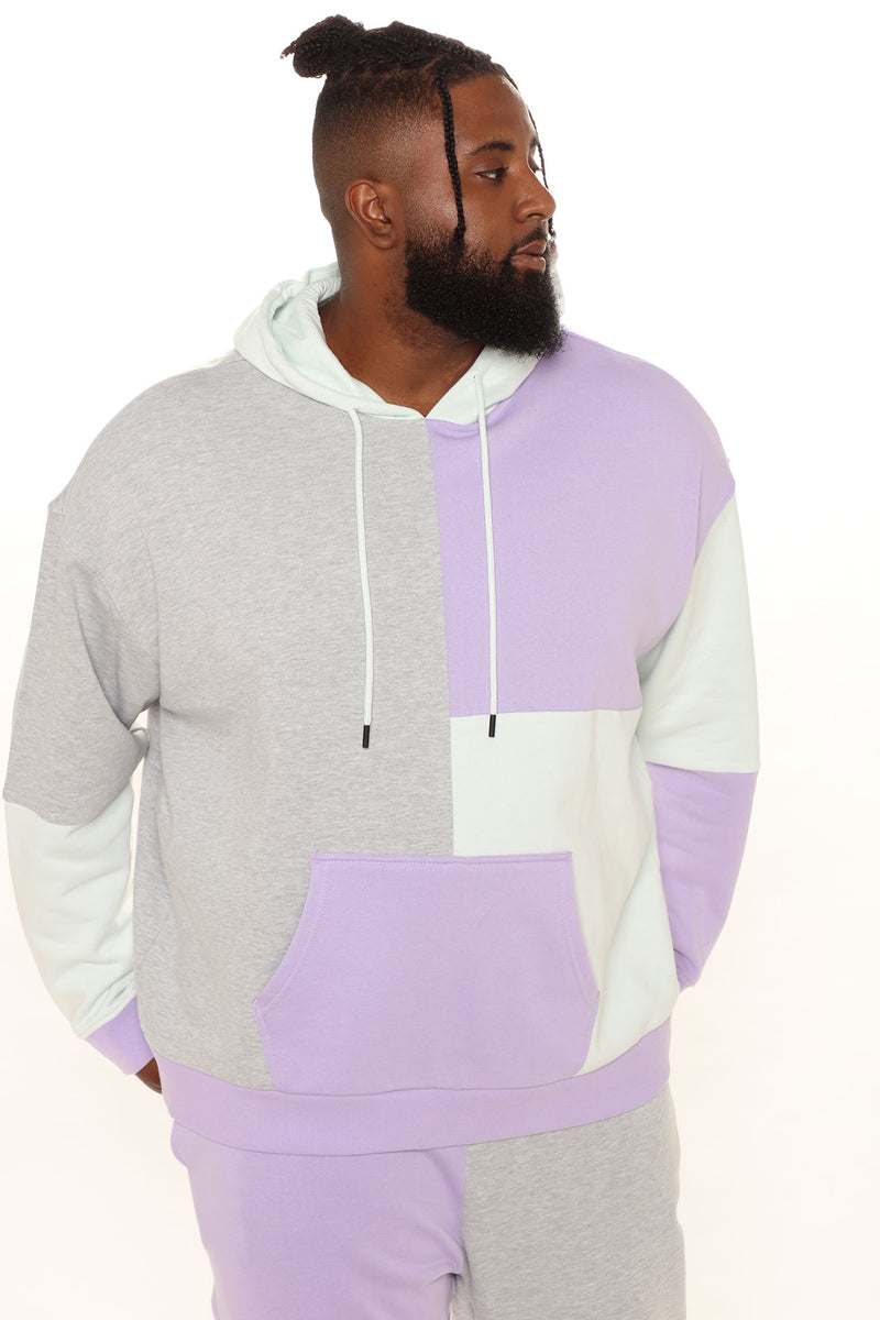 Fashion nova color block hoodie store
