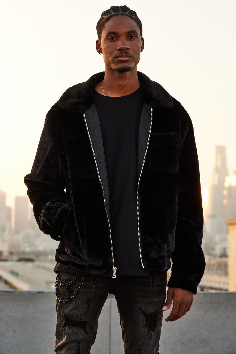 Urban outfitters sales mens fur coat
