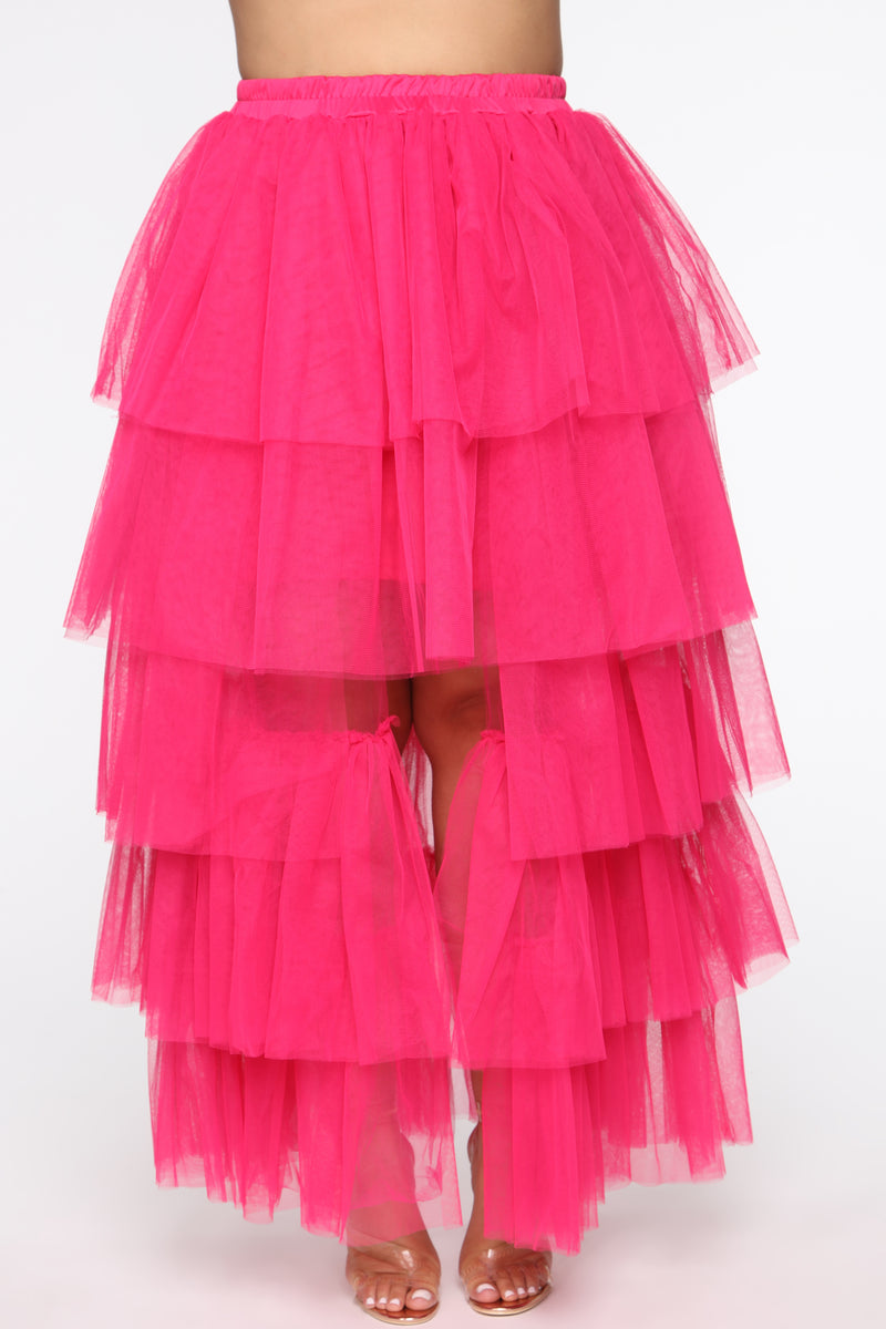 Fashion nova tulle skirt discount