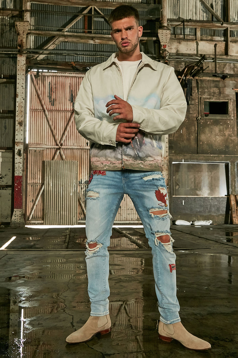 Fashion nova ripped jeans men 2025
