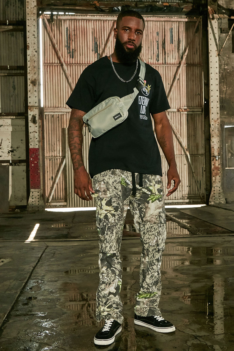 Summer Games Cargo Pants - Green/combo