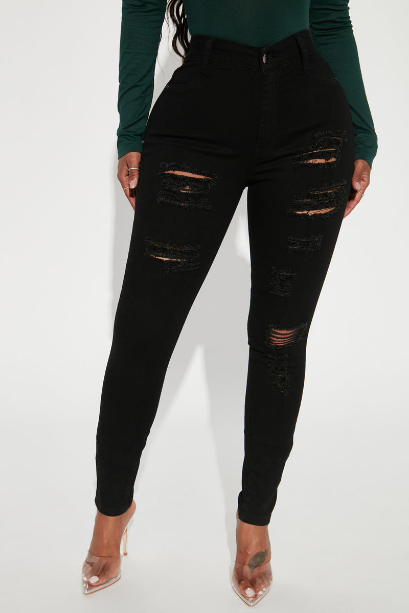 Tris Skinny Jeans Black