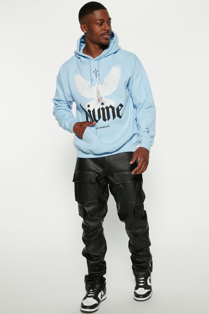 Divine LA Hoodie Light Blue
