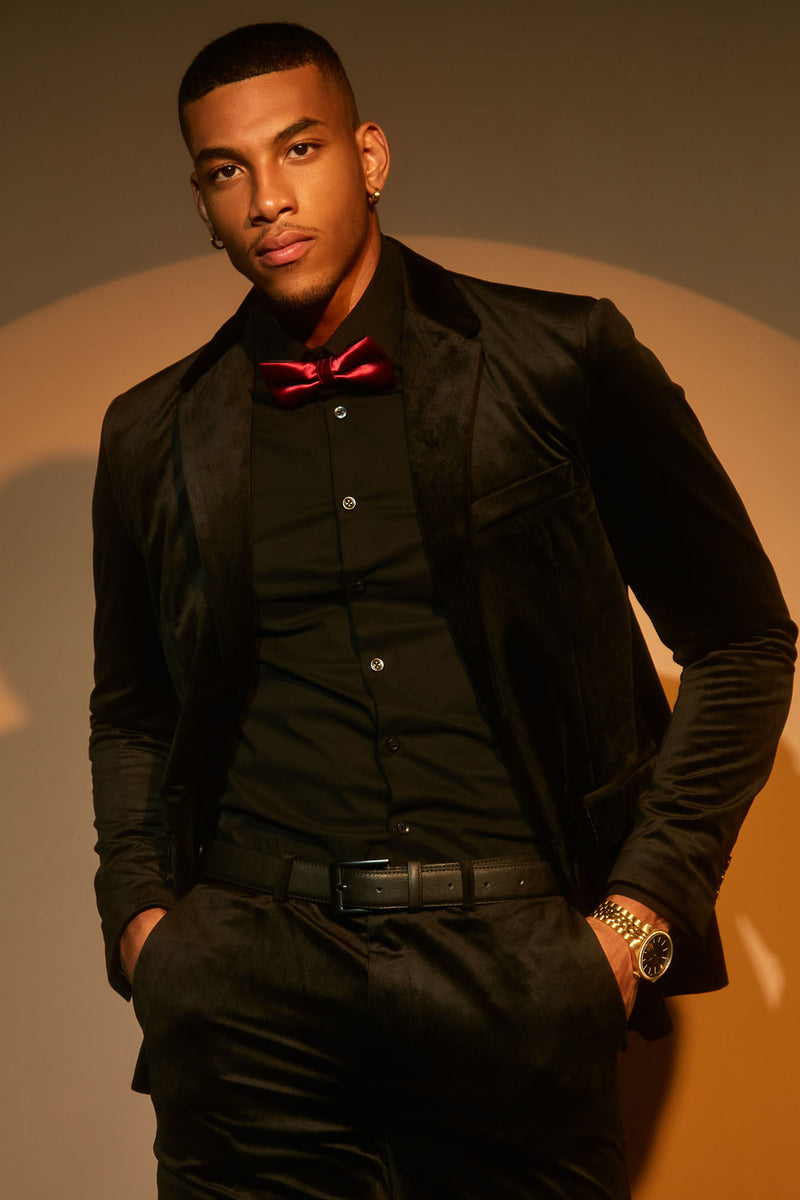 Black and red bow tie new arrivals