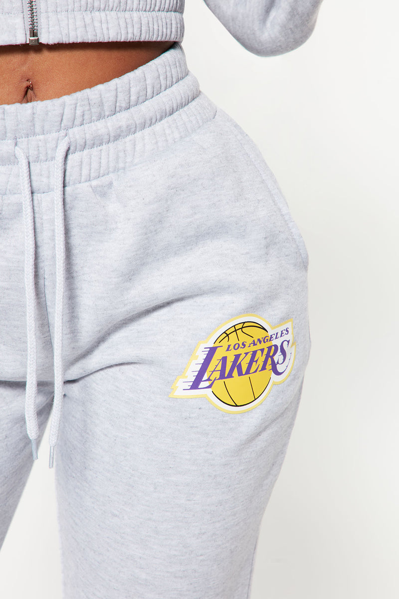 NBA On The Rebound Lakers Sweatpants - Purple, Fashion Nova, Pants