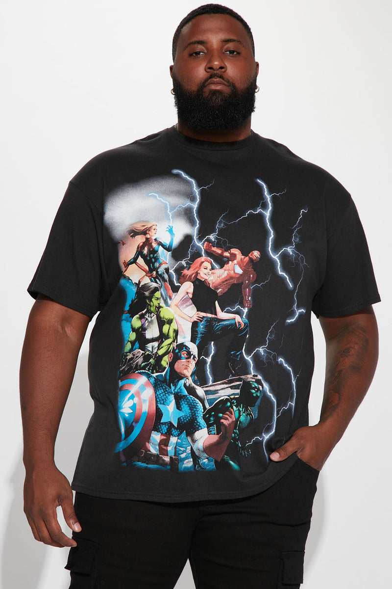 Avengers Storm Short Sleeve Tee Black Fashion Nova Mens
