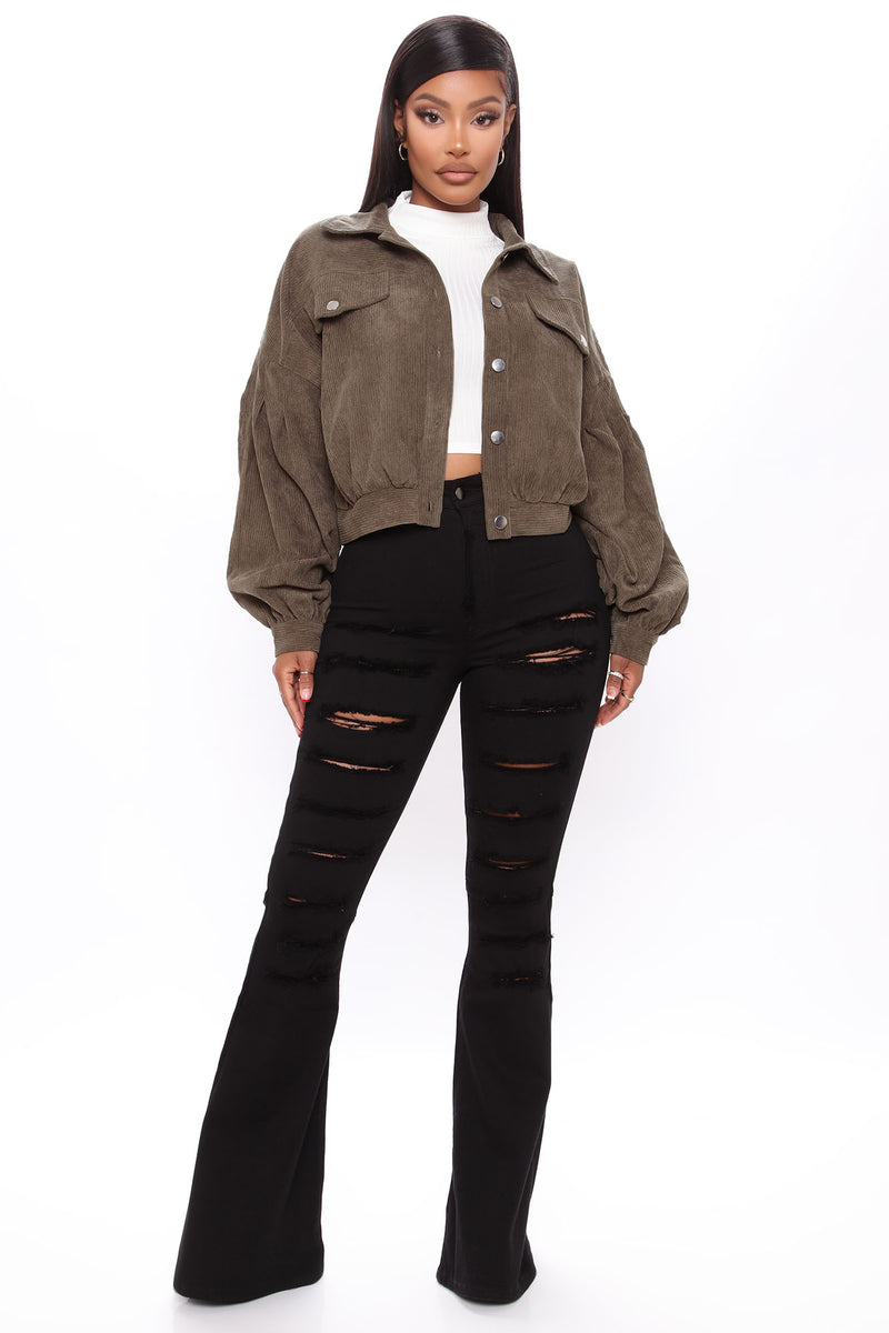 Fashion nova discount corduroy jacket