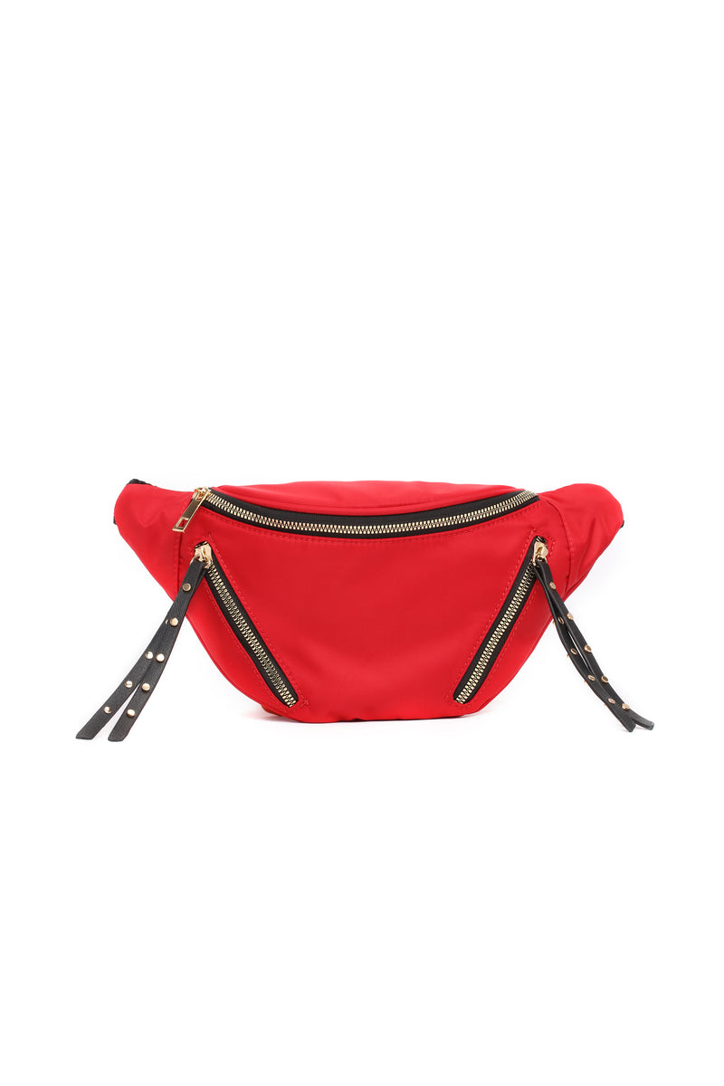 Red fanny pack fashion nova sales