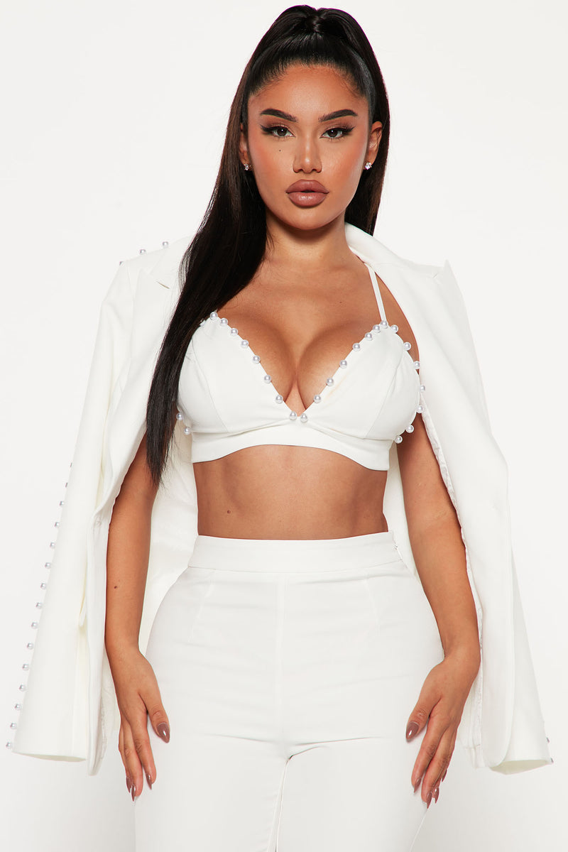 Fashion nova blazer discount set