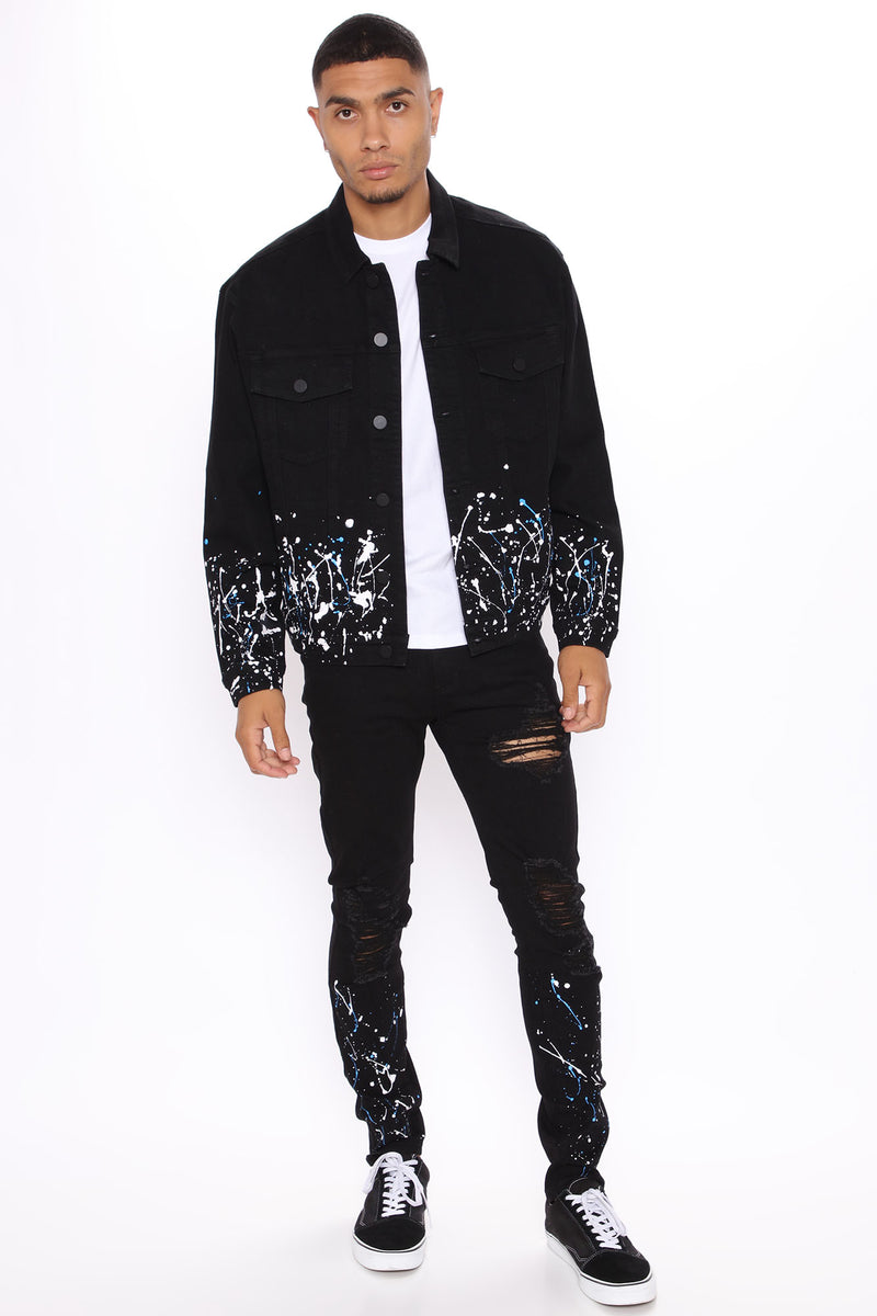 Free Your Mind Denim Jacket Fashion Nova, Mens Jackets