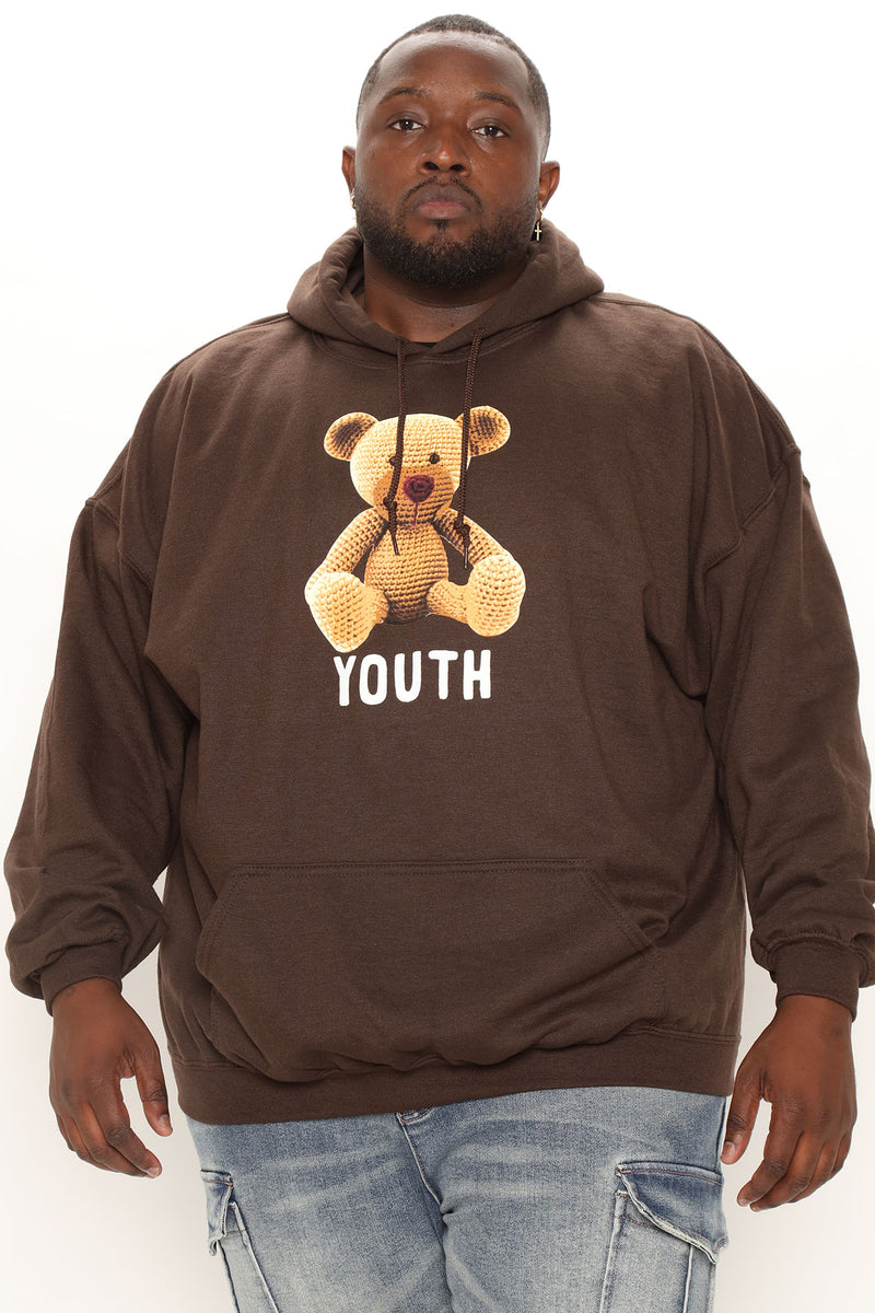 Fashion nova bear hoodie sales