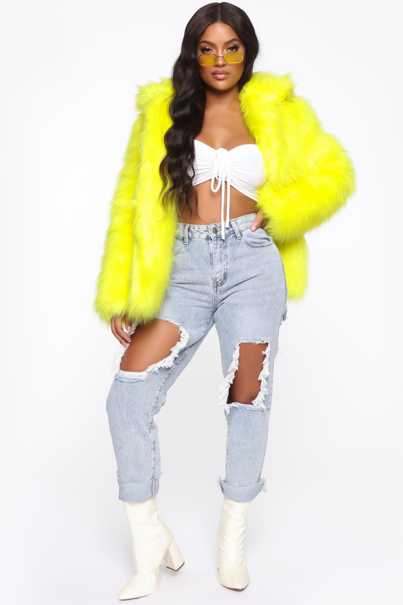 Furever Yours Jacket Yellow