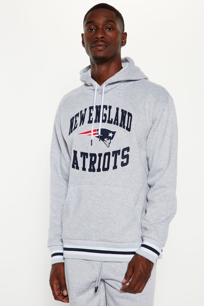 Patriots discount grey hoodie