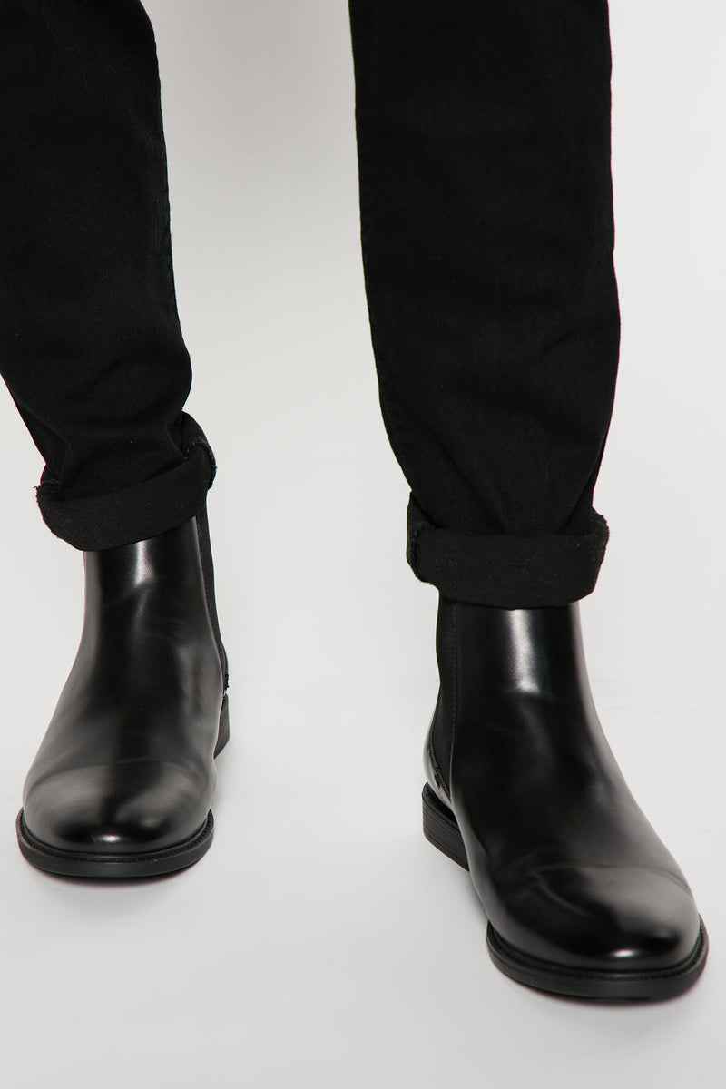 Your Classic Faux Chelsea Boots - Black | Fashion Nova, Mens Shoes | Fashion Nova