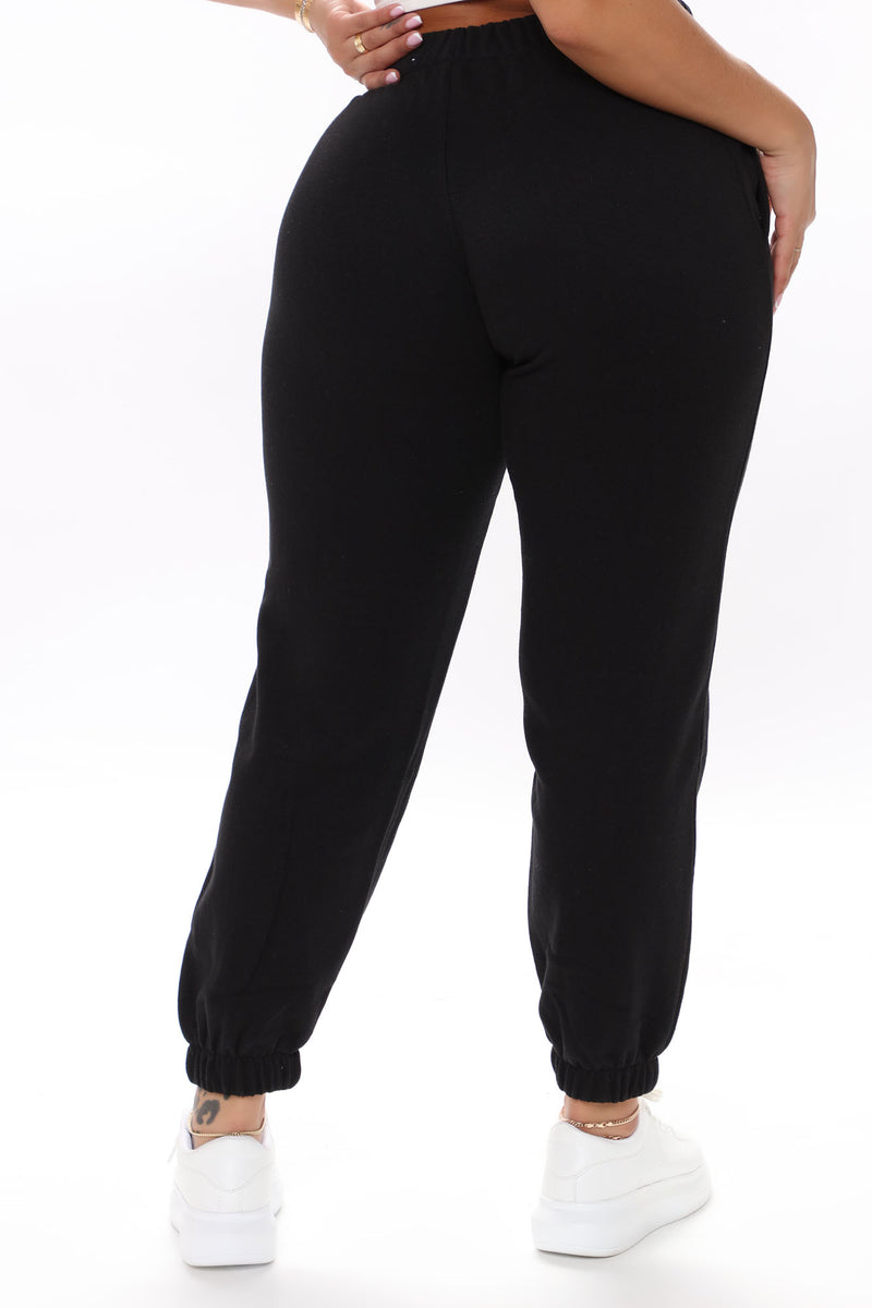 Time To Chill Sweatpants Black Fashion Nova Pants Fashion Nova
