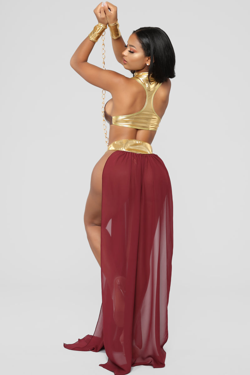 Plus size slave sales leia costume