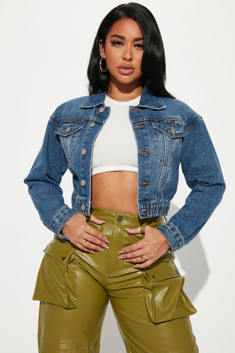Fashion nova sale long denim jacket