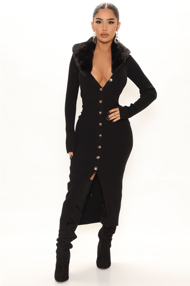 Fashion nova shop fur dress