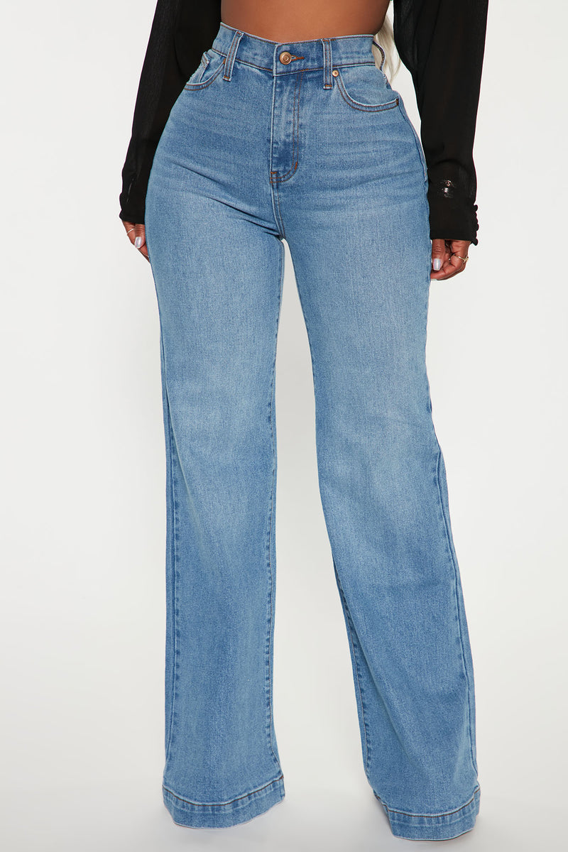 Fashion nova online wide leg jeans