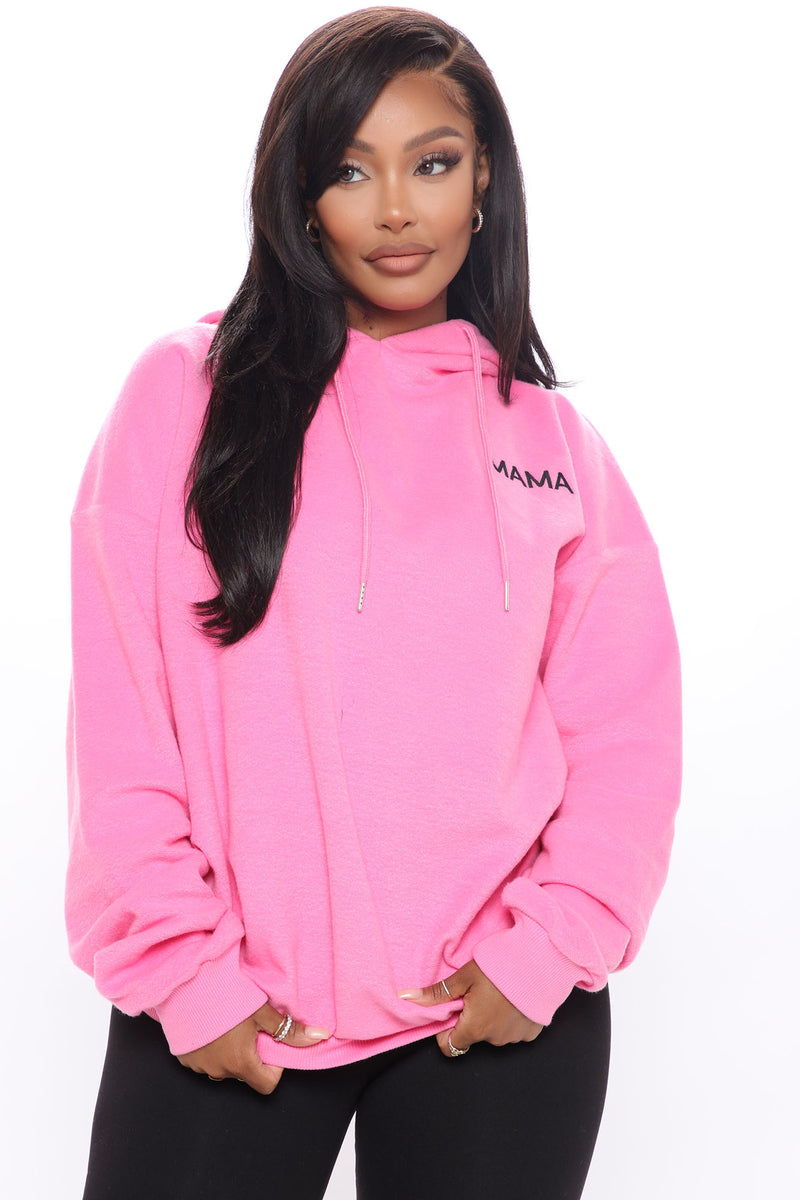 Fashion nova pink hoodie outlet