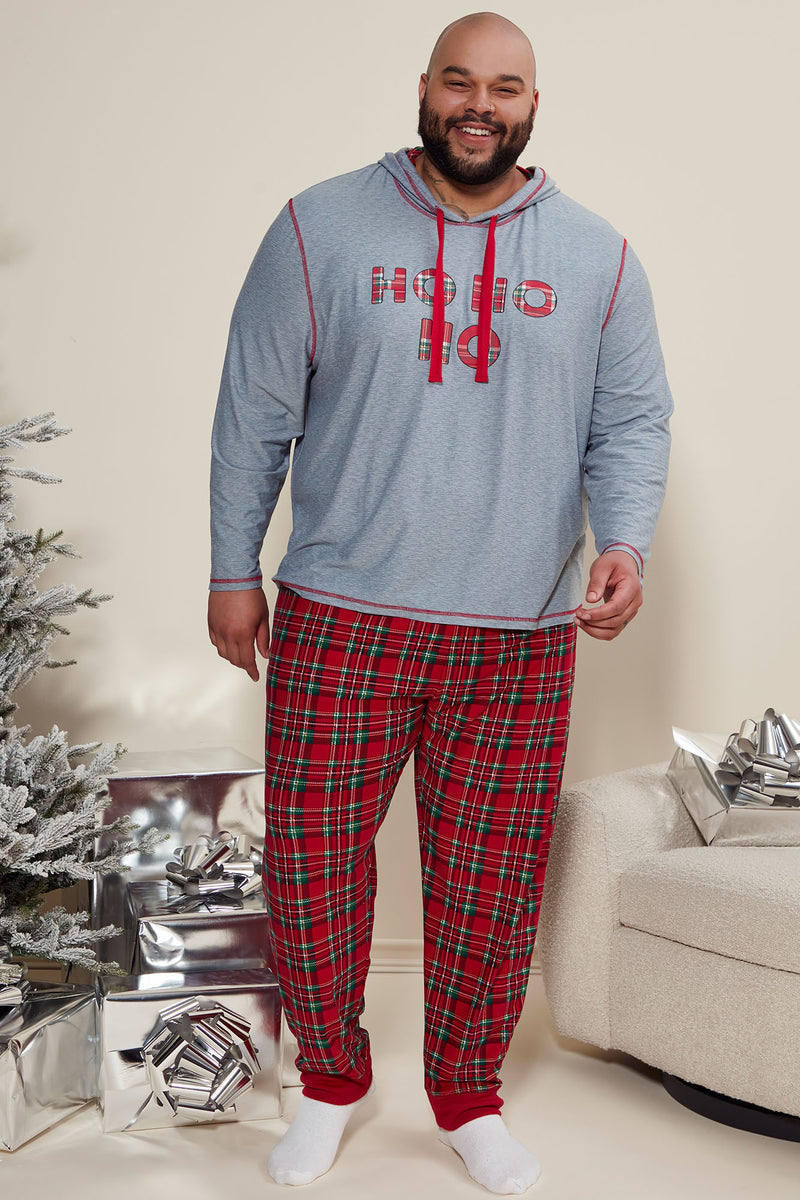 Mens plus size online christmas pajamas