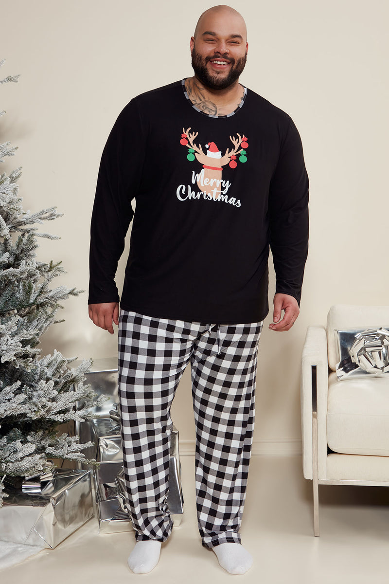 Mens plus store size christmas pyjamas