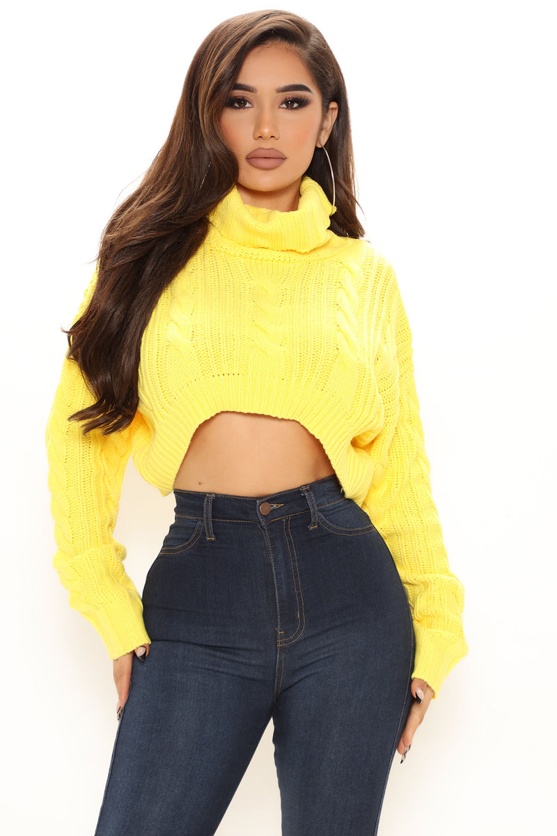 Fashion nova cheap yellow sweater