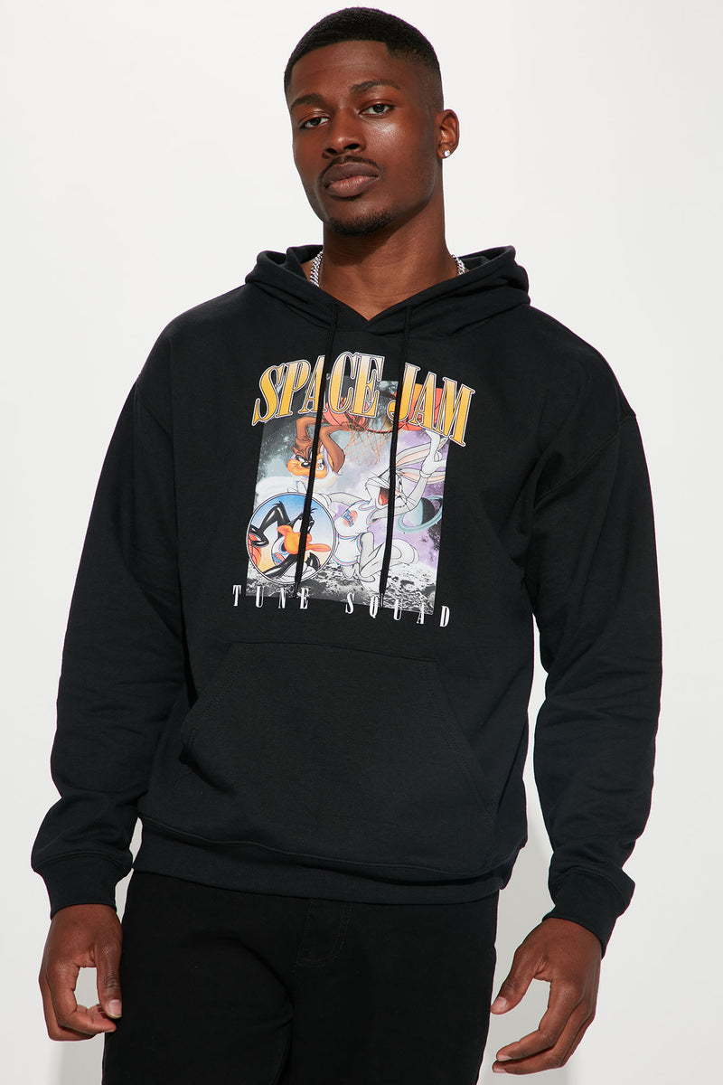 Space Jam Tune Squad Hoodie Black Fashion Nova Mens Graphic