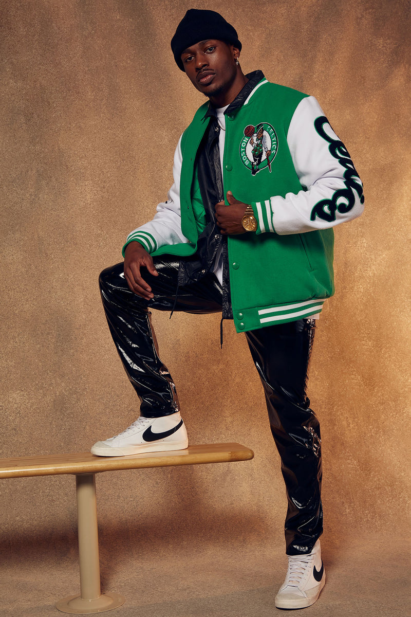 Boston Celtics Varsity Jacket Green Fashion Nova Mens Jackets