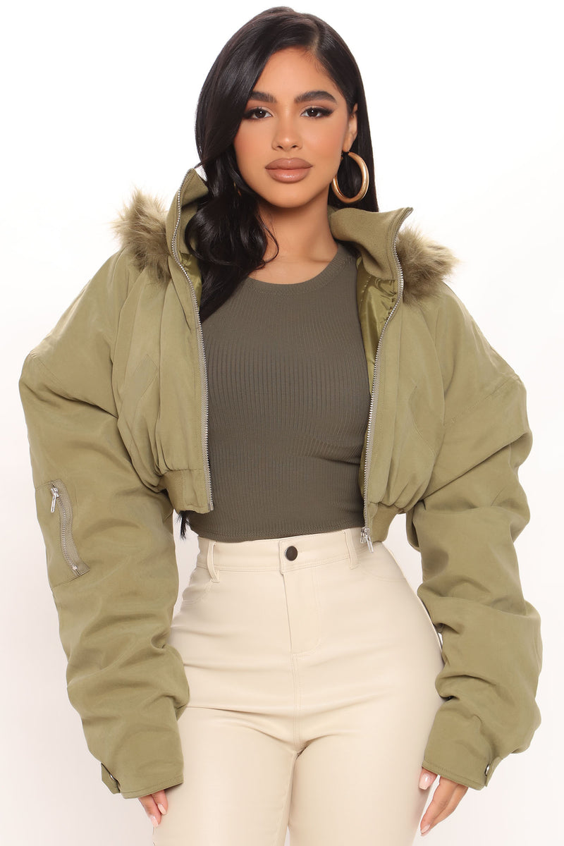 Nude puffer with hood sales
