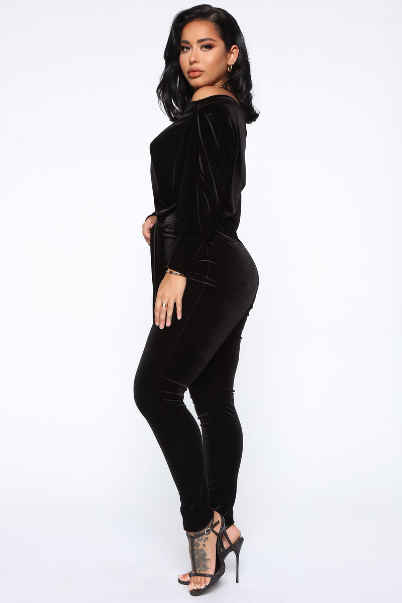 Velour jumpsuit fashion nova new arrivals