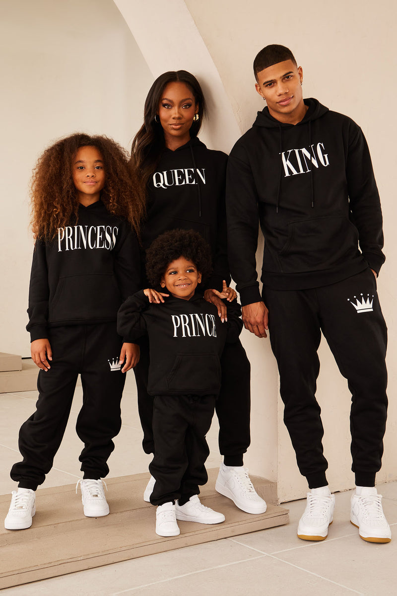 King queen hotsell and prince hoodies