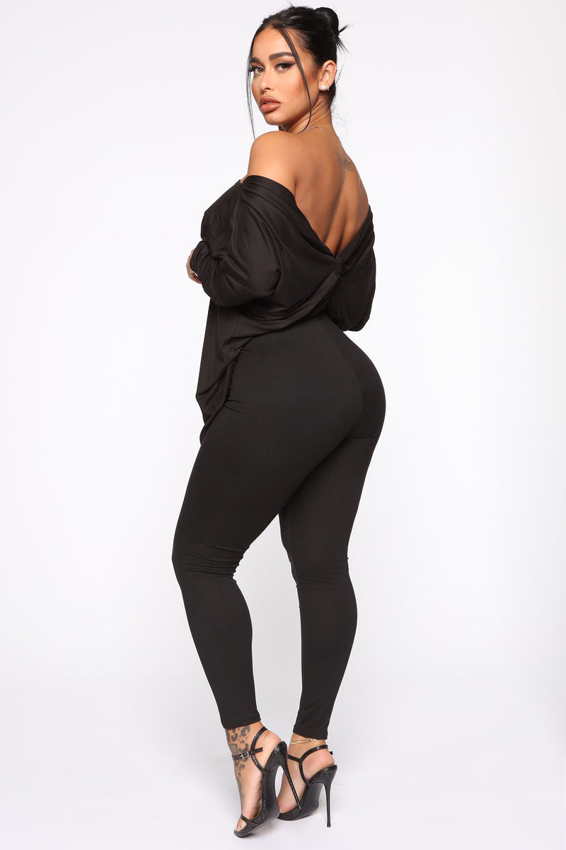 Casual Days Pant Set - Black, Fashion Nova, Matching Sets