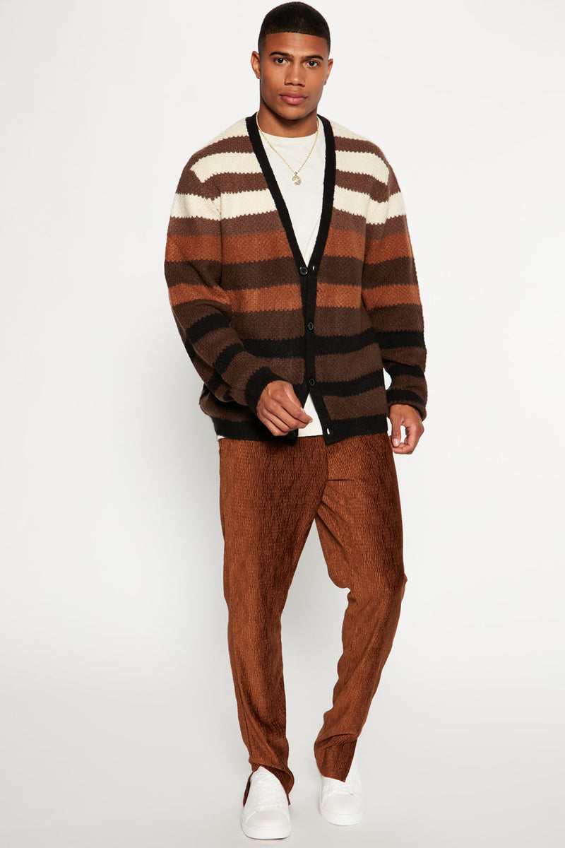 Mens striped new arrivals cardigan