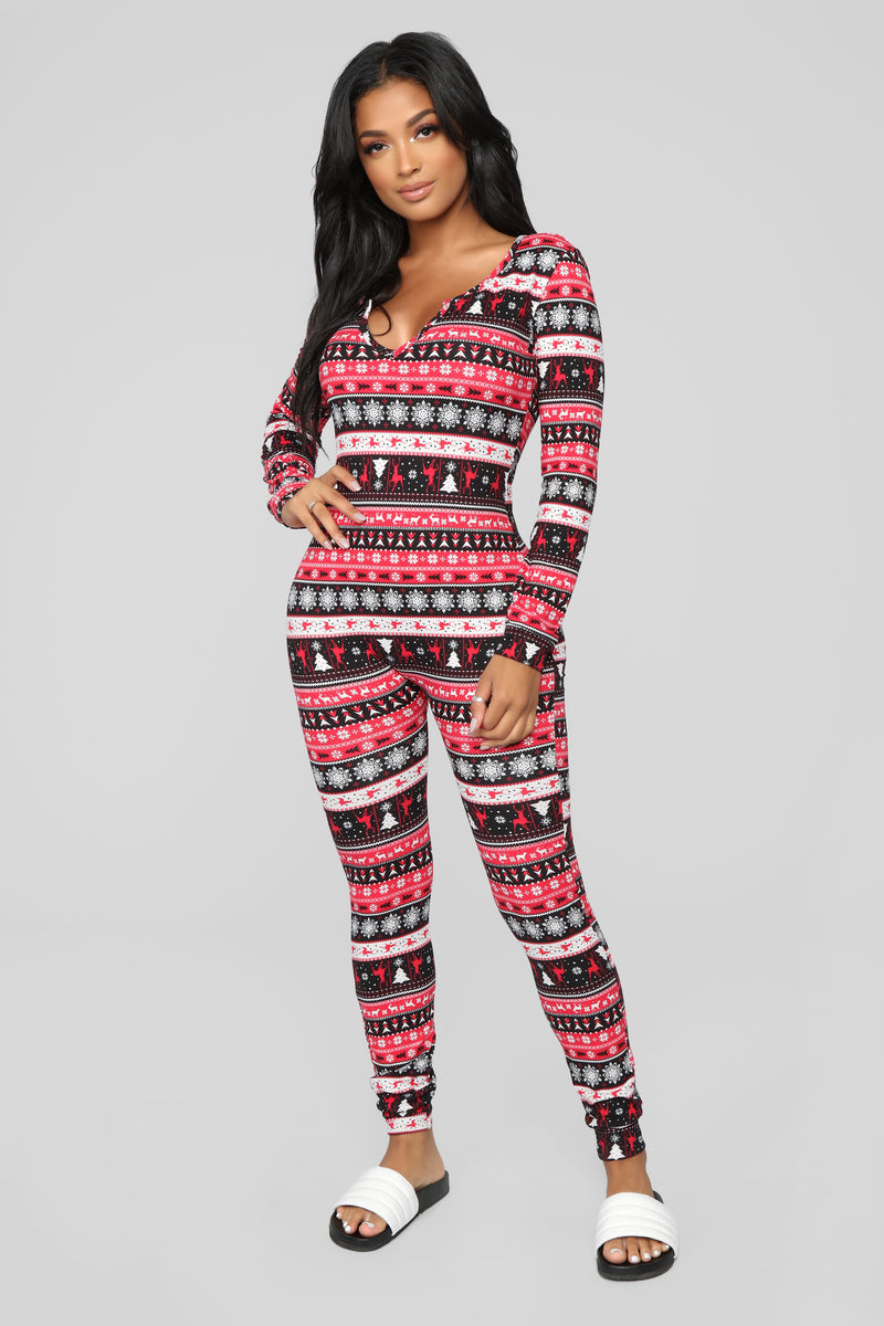 Christmas pajamas fashion nova cheap