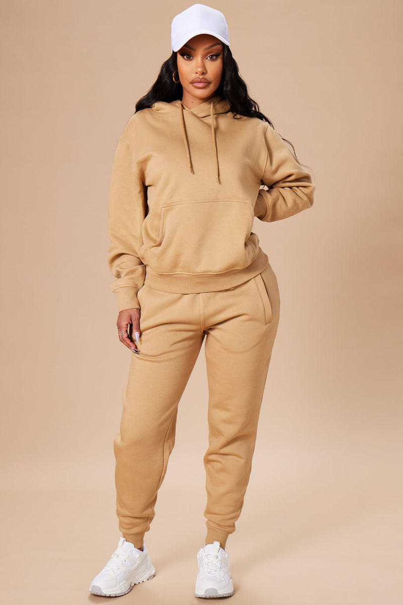 Stole Your Boyfriend s Oversized Hoodie Nude Fashion Nova